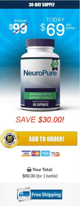 One bottle of NeuroPure - $69