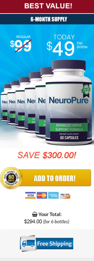 6 bottles of NeuroPure - $49